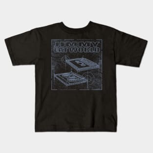 Jimmy Eat World Technical Drawing Kids T-Shirt